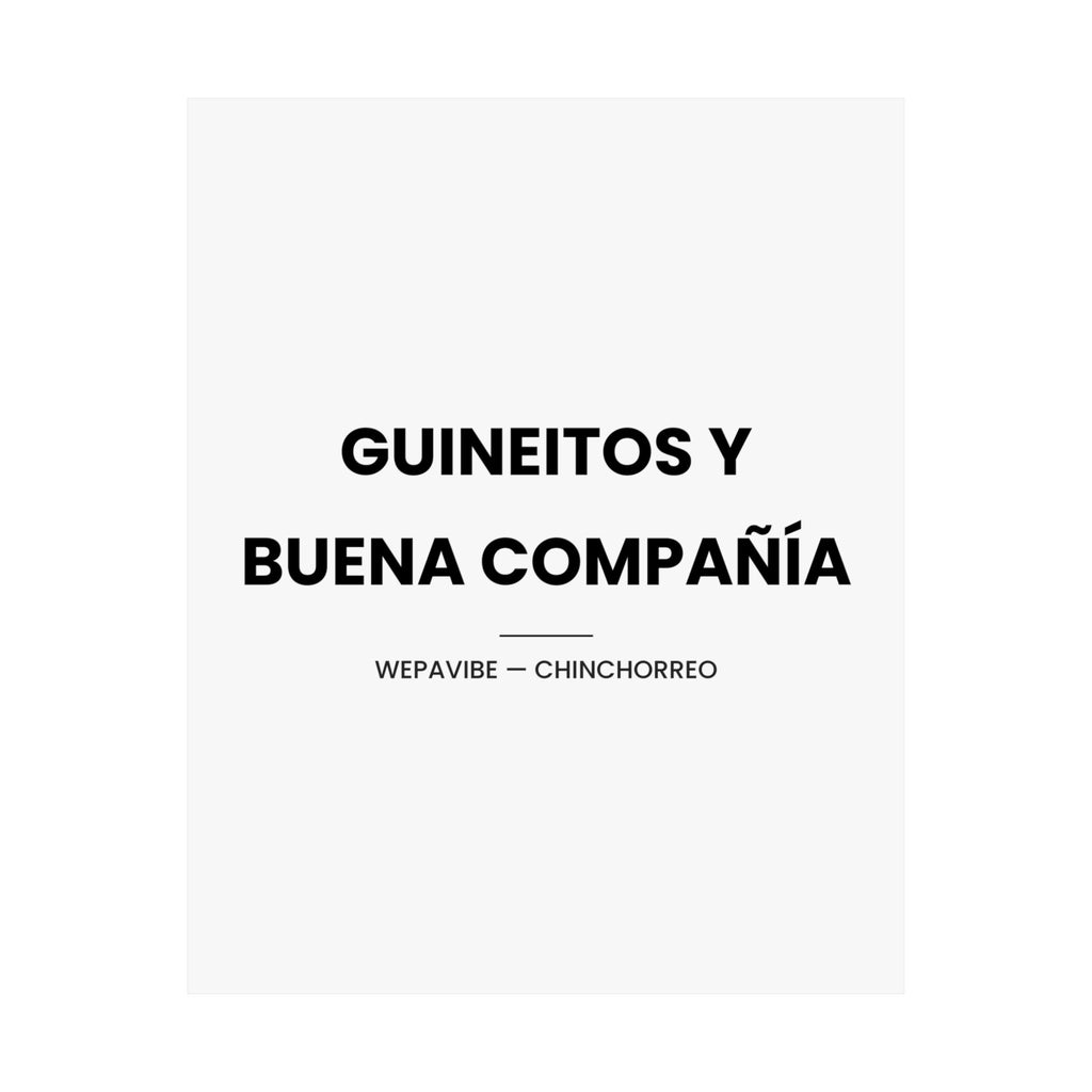 Guineítos y Buena Compañía — Póster