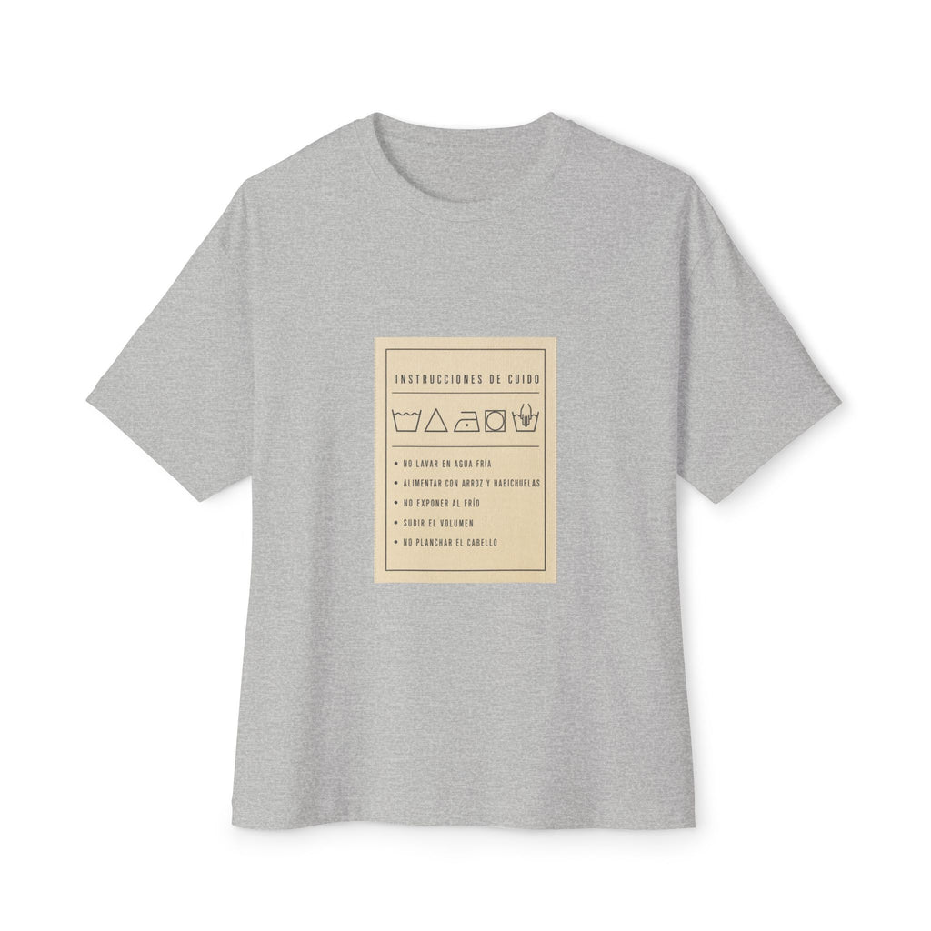 Instrucciones de Cuido — Camiseta