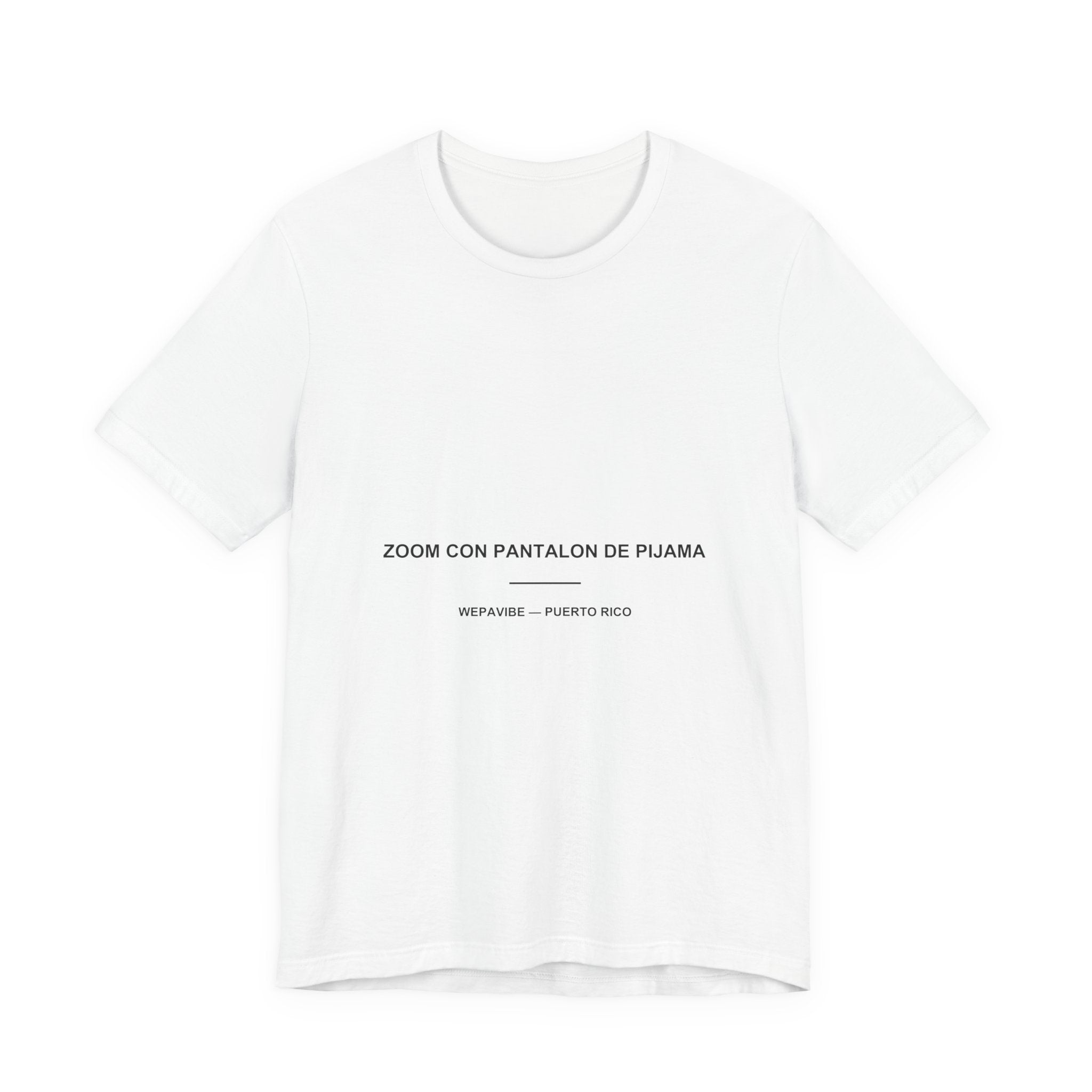Zoom con Pantalón de Pijama — Camiseta
