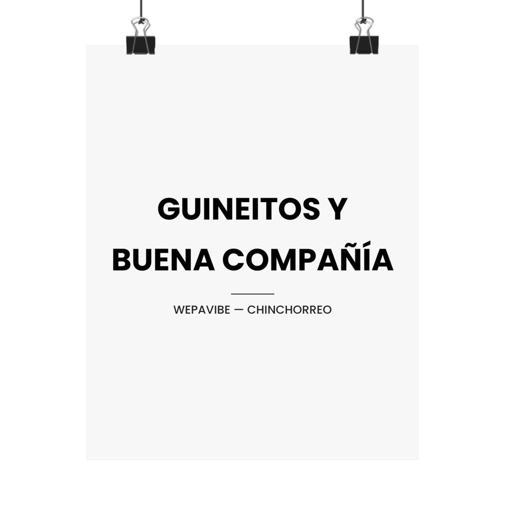 Guineítos y Buena Compañía — Póster