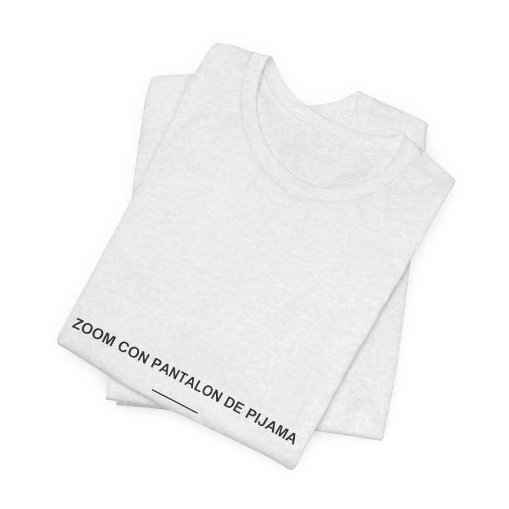 Zoom con Pantalón de Pijama — Camiseta