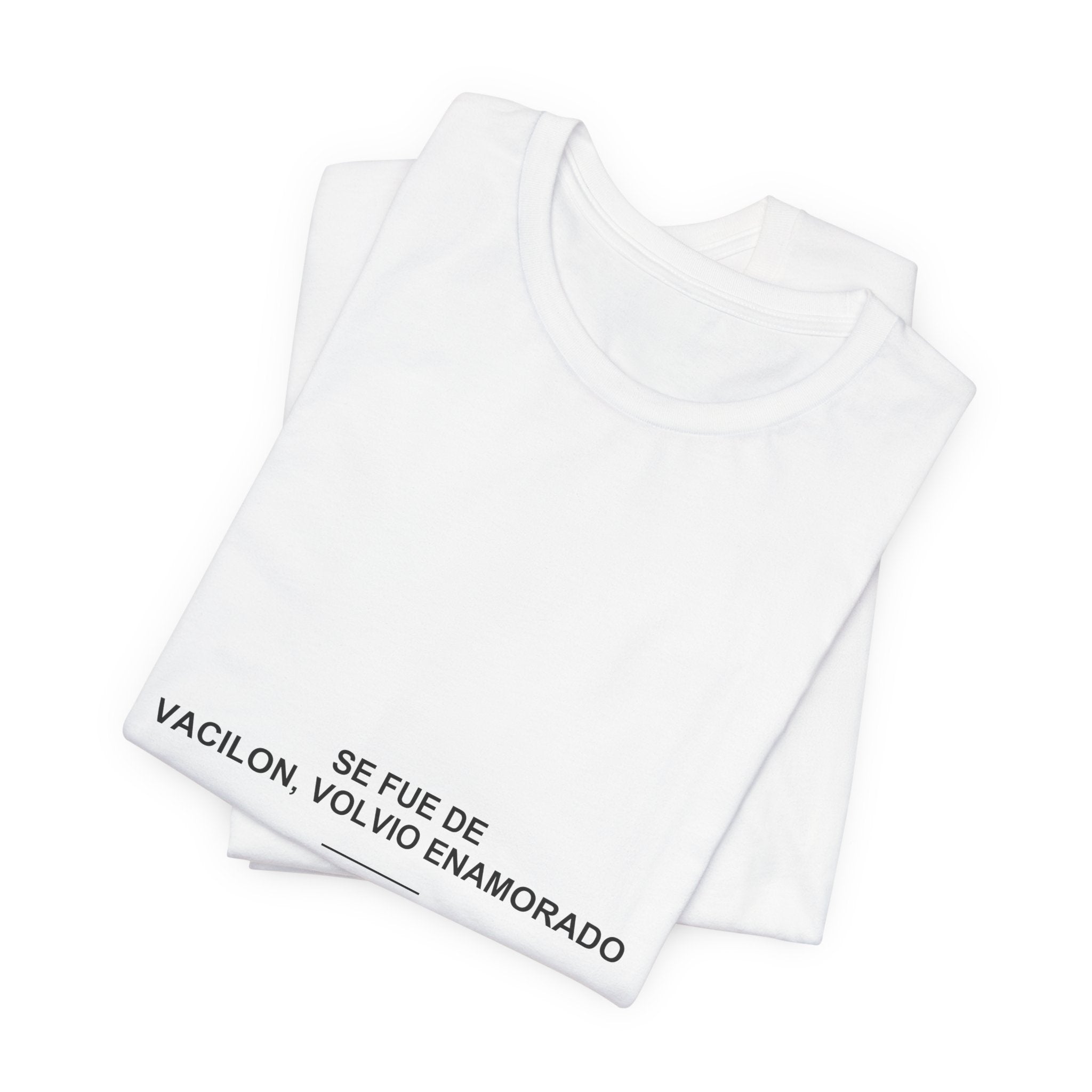 Se Fue de Vacilón, Volvió Enamorado — Camiseta