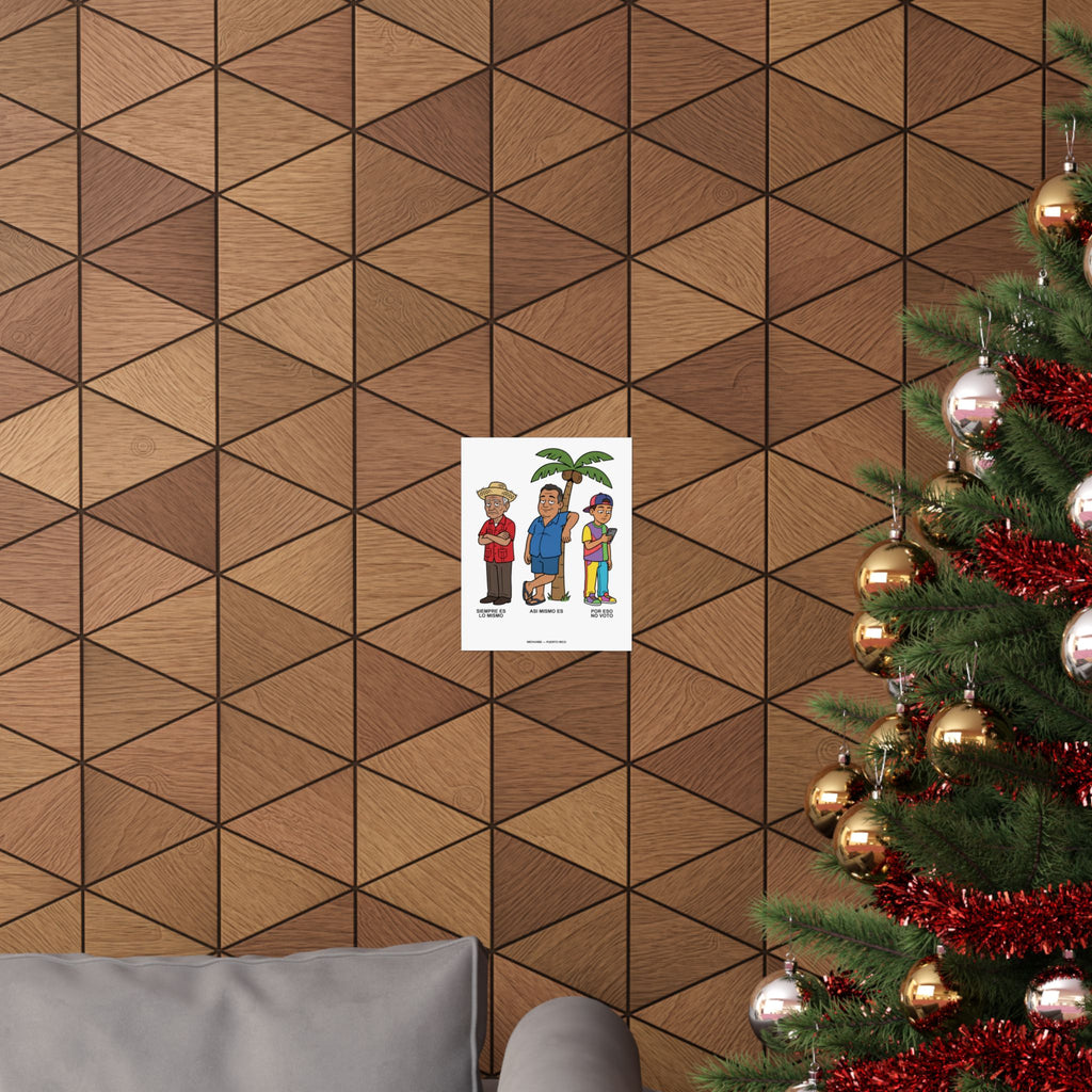 Política de Sillón — Póster