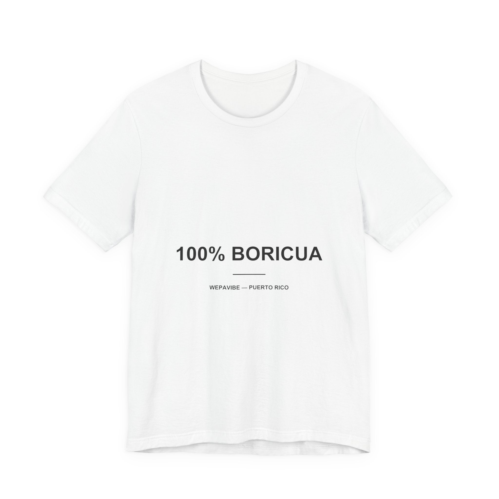 100% Boricua — Camiseta