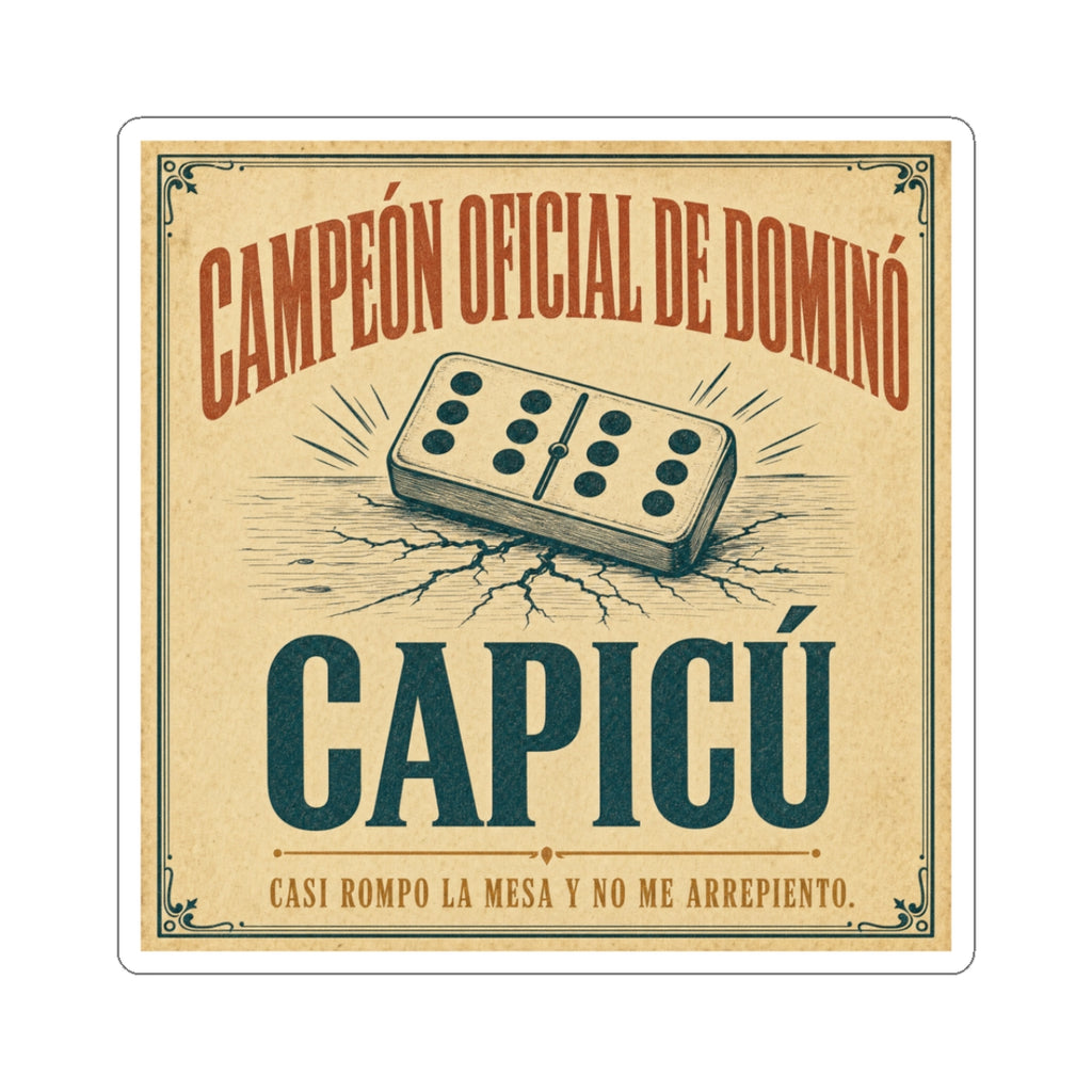 Capicú — Sticker