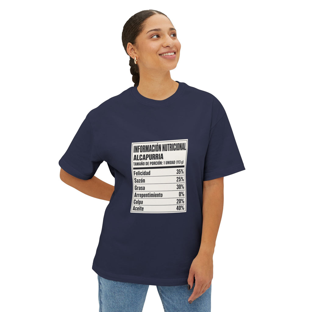 Información Nutricional: Alcapurria — Camiseta