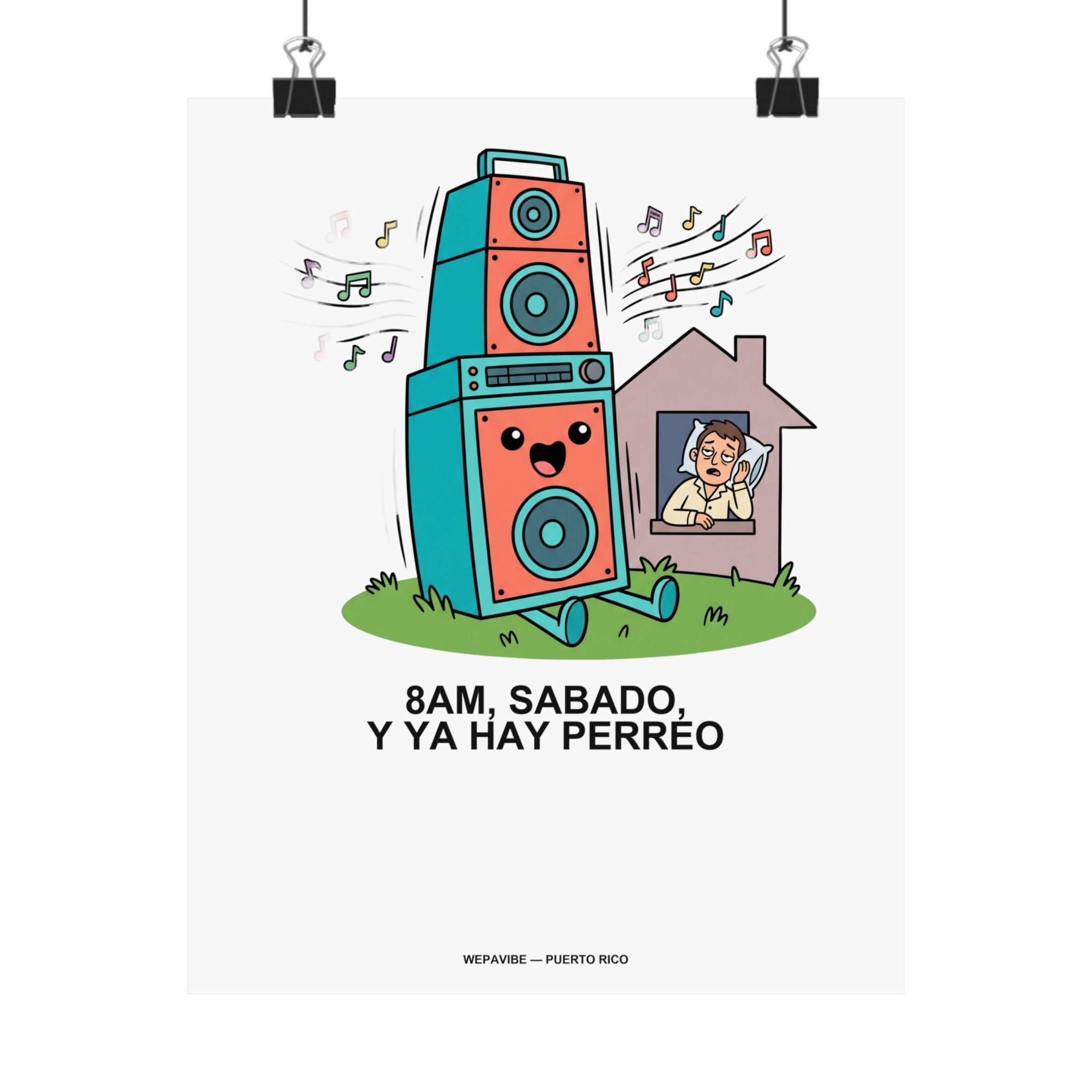 8AM Sábado Y Ya Hay Perreo — Póster