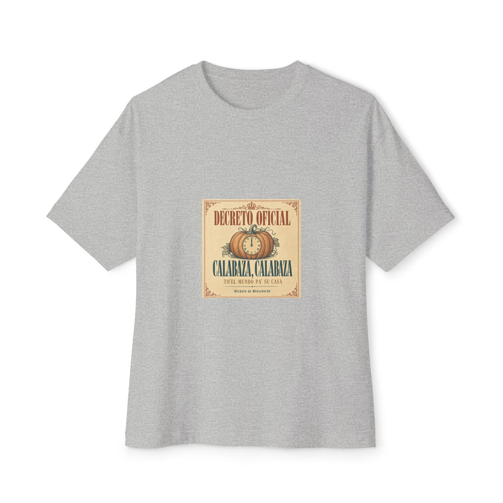 Calabaza, Calabaza — Camiseta