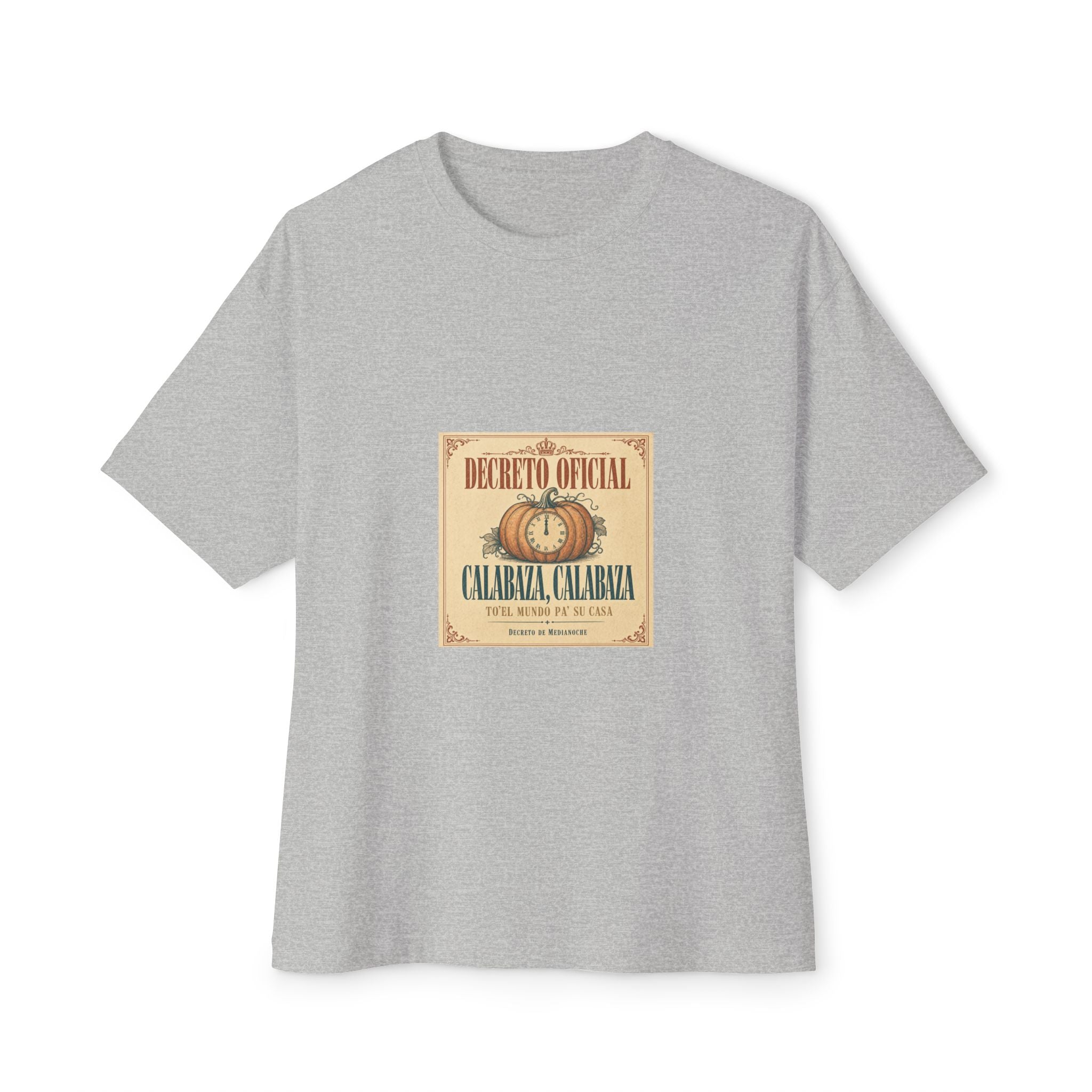 Calabaza, Calabaza — Camiseta