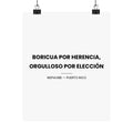 Boricua Por Herencia — Póster