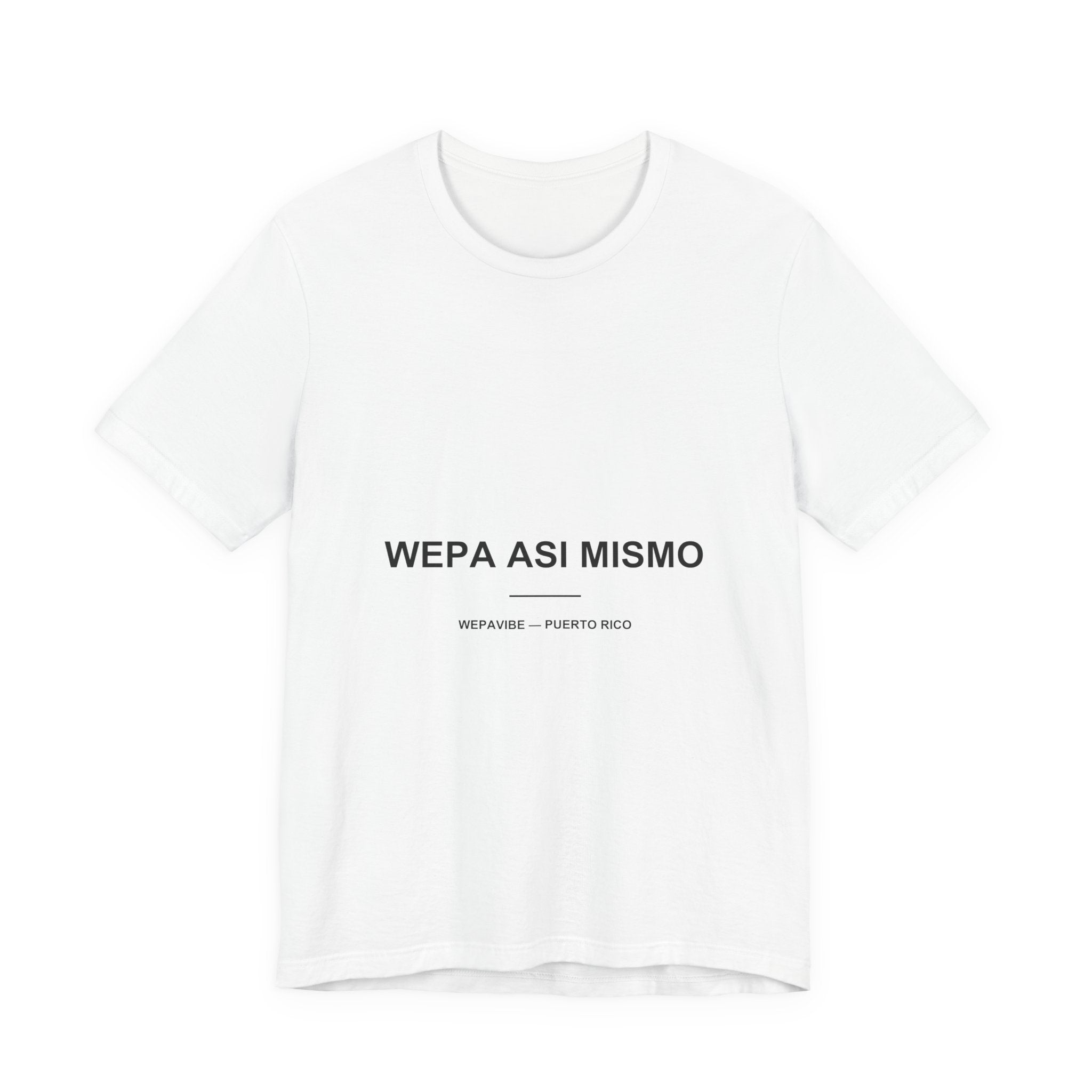 Wepa Así Mismo — Camiseta