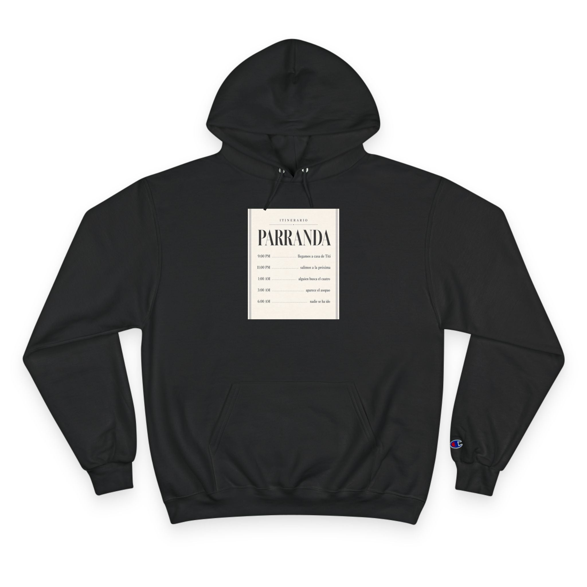 Itinerario de Parranda — Hoodie