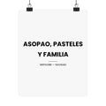 Asopao, Pasteles y Familia — Póster