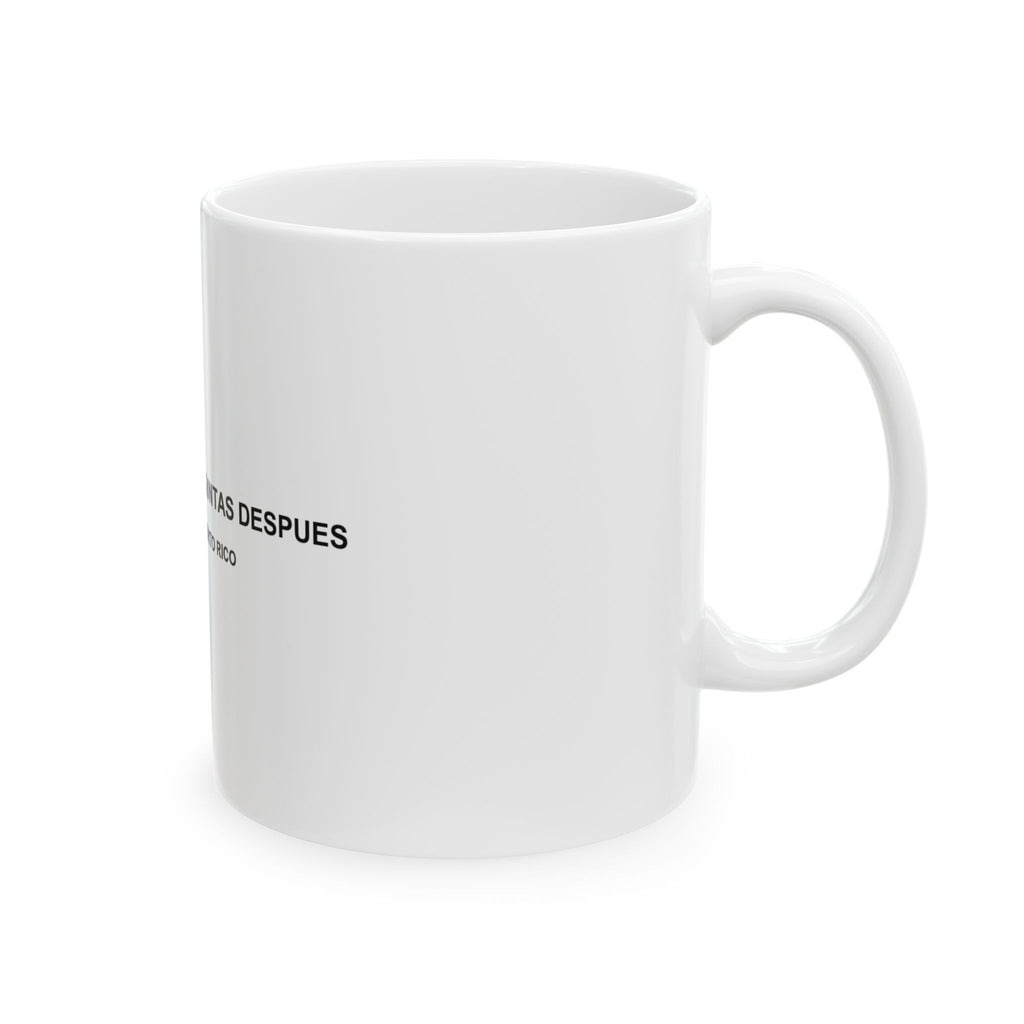 Café Primero, Preguntas Después — Taza