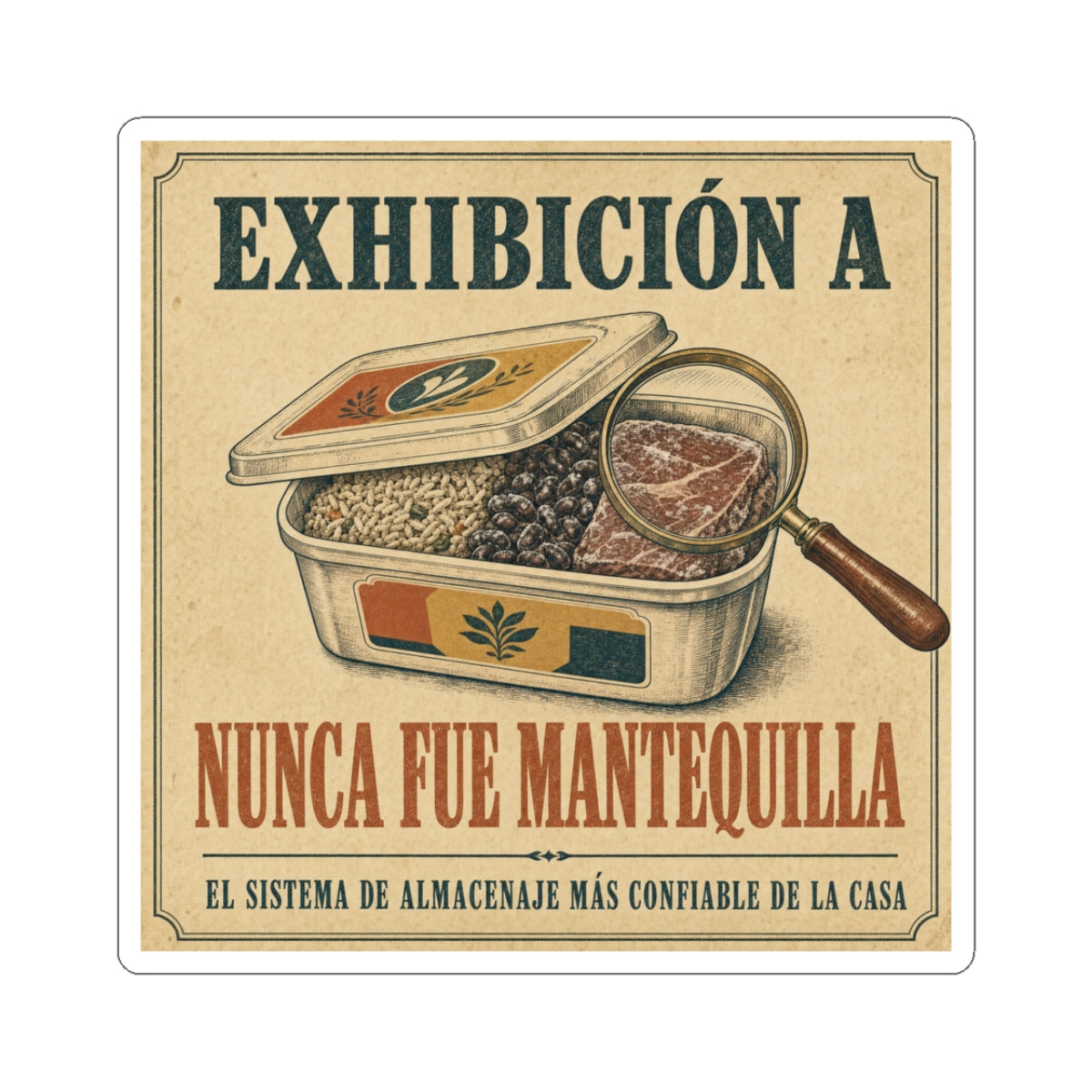 Nunca Fue Mantequilla — Sticker