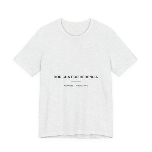 Boricua Por Herencia — Camiseta