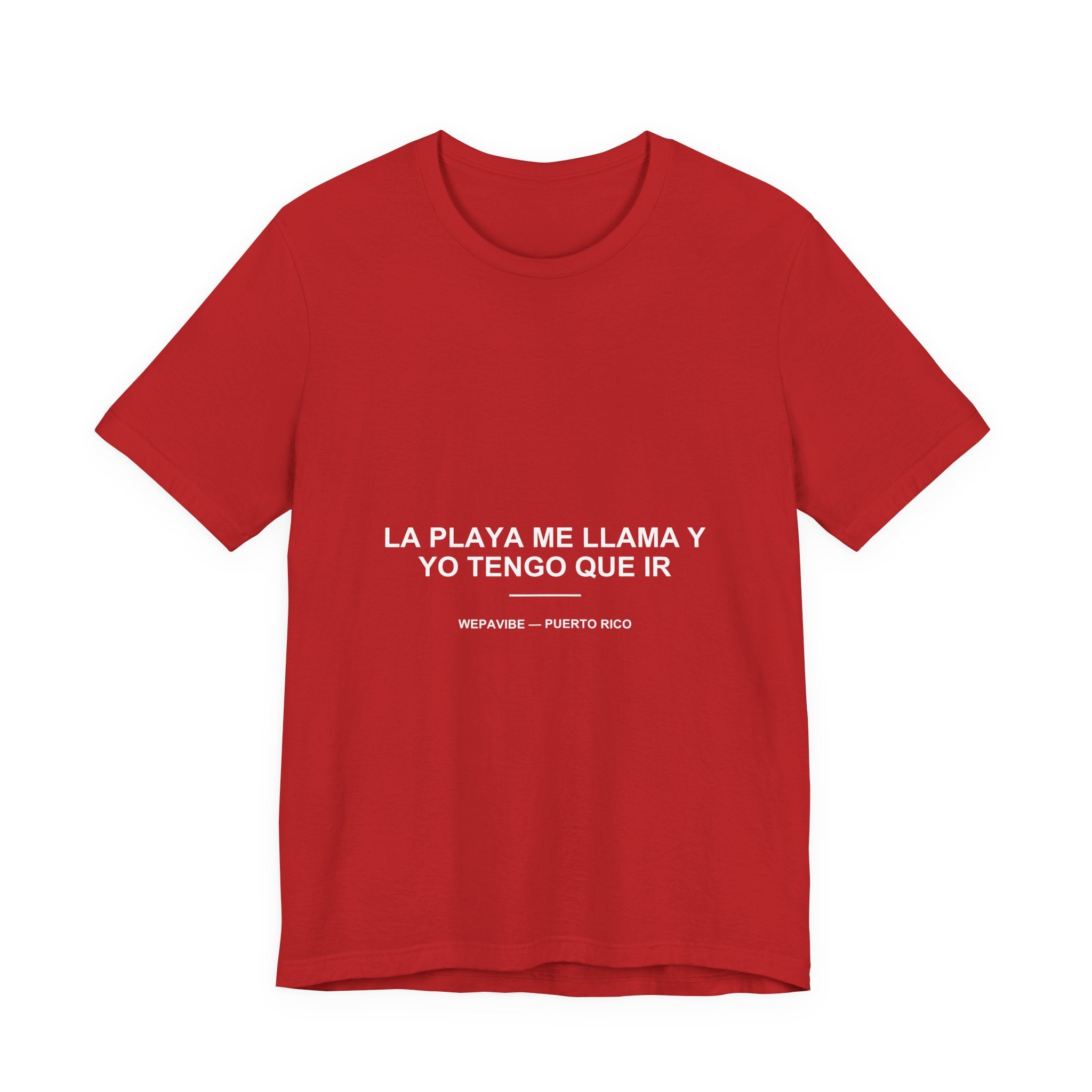 La Playa Me Llama y Yo Tengo Que Ir — Camiseta