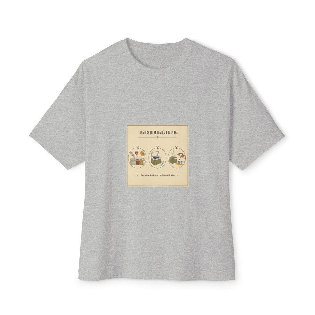 Cómo Se Lleva Comida a la Playa — Camiseta