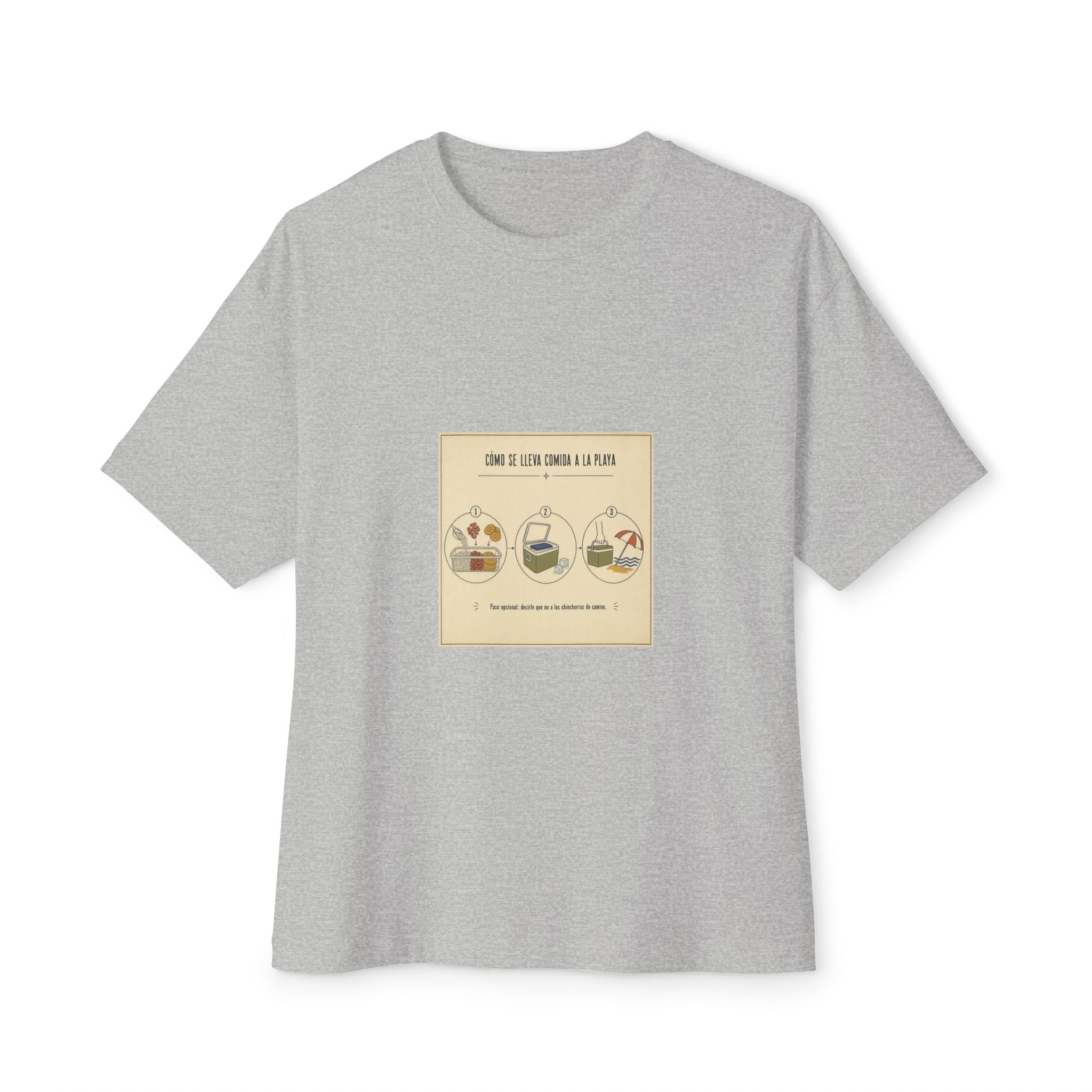 Cómo Se Lleva Comida a la Playa — Camiseta