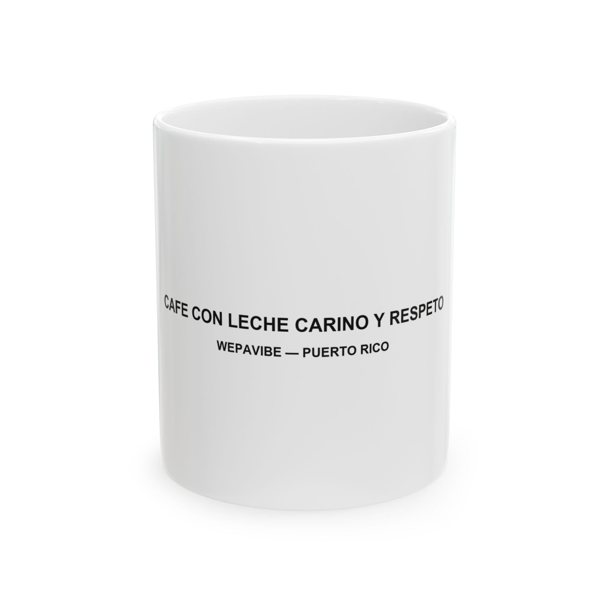 Café con Leche, Cariño y Respeto — Taza