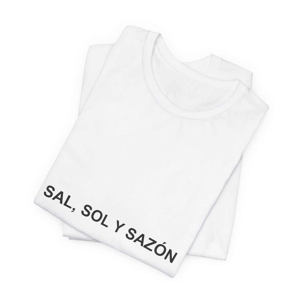 Sal, Sol y Sazón — Camiseta